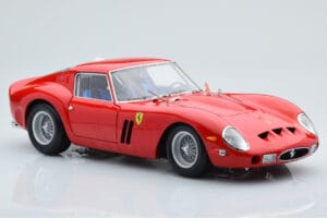 Ferrari 250 GTO Sarkans Kyosho 1:18 08438R Metāls — attēls 6 no 10