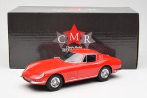 Ferrari 275 GTB Sarkans CMR 1:18 CMR033 Metāls — attēls 6 no 6