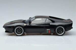 Ferrari 288 GTO Melns GT Spirit 1:18 GT876 Sveķi — attēls 3 no 6