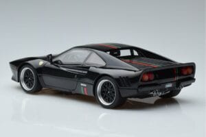 Ferrari 288 GTO Melns GT Spirit 1:18 GT876 Sveķi — attēls 5 no 6