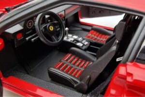 Ferrari 288 GTO Sarkans Hot Wheels 1:18 J8248-0510 Metāls — attēls 7 no 10