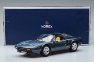 Ferrari 308 GTS Zils Norev 1:18 187933 Metāls — attēls 7 no 7