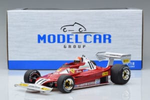 Ferrari 312 T2 B #11 N. Lauda Winner German GP 1977 MCG 1:18 MCG18622F Metāls — attēls 6 no 6