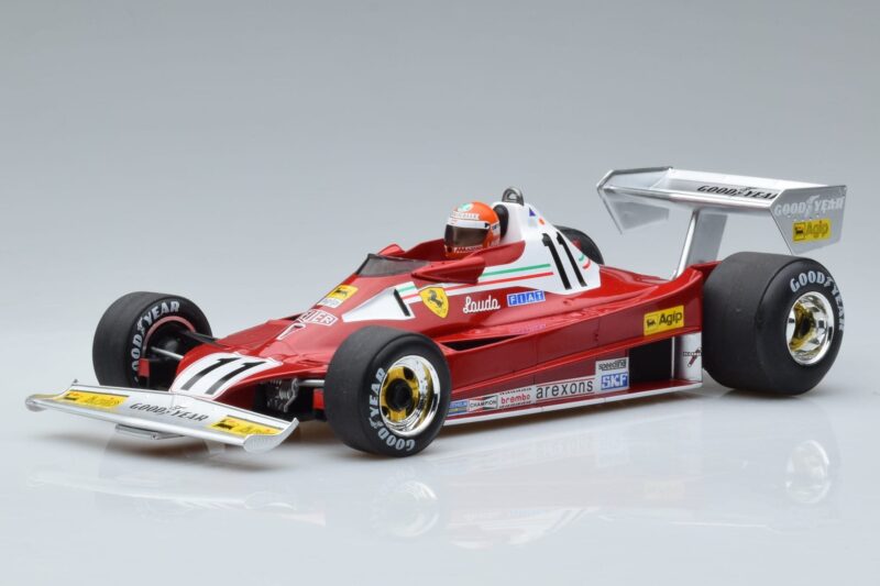 Ferrari 312 T2 B #11 N. Lauda Winner German GP 1977 MCG 1:18 MCG18622F Metāls