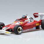 Ferrari 312 T2 B #21 G. Villeneuve Canadian GP 1977 MCG 1:18 MCG18623F Metāls