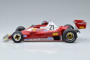 Ferrari 312 T2 B #21 G. Villeneuve Canadian GP 1977 MCG 1:18 MCG18623F Metāls — attēls 3 no 6