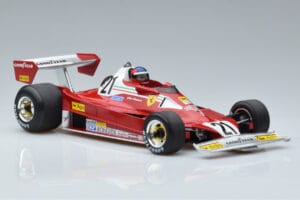 Ferrari 312 T2 B #21 G. Villeneuve Canadian GP 1977 MCG 1:18 MCG18623F Metāls — attēls 4 no 6