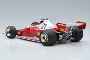 Ferrari 312 T2 B #21 G. Villeneuve Canadian GP 1977 MCG 1:18 MCG18623F Metāls — attēls 5 no 6
