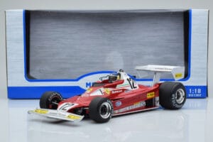 Ferrari 312 T2B #12 C. Reutemann Japan GP 1977 MCG 1:18 MCG18603F Metāls — attēls 6 no 6