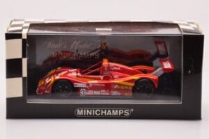Ferrari 333 SP #3 Moretti Racing G. Moretti / D. Theys / M. Baldi 24 Hours of Le Mans 1997 Minichamps 1:43 430977693 Metāls — attēls 4 no 4