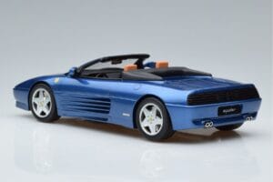 Ferrari 348 Spider Zils GT Spirit 1:18 GT333 Sveķi — attēls 5 no 6
