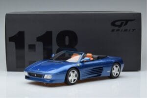 Ferrari 348 Spider Zils GT Spirit 1:18 GT333 Sveķi — attēls 6 no 6