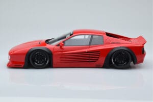 Ferrari 512 TR LBWK Liberty Walk Sarkans GT Spirit 1:18 GT423 Sveķi — attēls 3 no 6