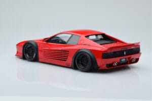Ferrari 512 TR LBWK Liberty Walk Sarkans GT Spirit 1:18 GT423 Sveķi — attēls 5 no 6