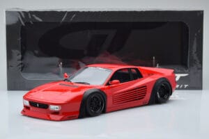 Ferrari 512 TR LBWK Liberty Walk Sarkans GT Spirit 1:18 GT423 Sveķi — attēls 6 no 6