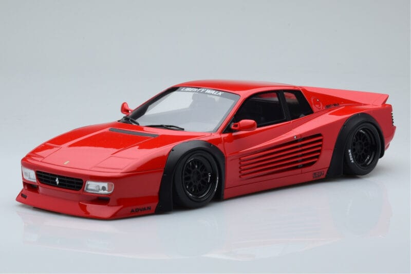 Ferrari 512 TR LBWK Liberty Walk Sarkans GT Spirit 1:18