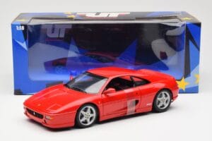 Ferrari F355 Berlinetta Sarkans UT Models 1:18 180074020 Metāls — attēls 6 no 6