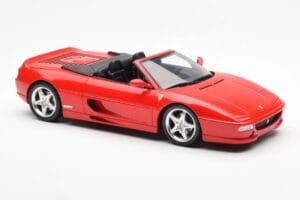 Ferrari F355 Spider Sarkans GT Spirit 1:18 GT453 Sveķi — attēls 4 no 6