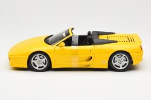 Ferrari F355 Spider Dzeltens UT Models 1:18 180074031 Metāls — attēls 3 no 6