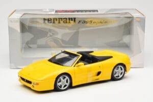 Ferrari F355 Spider Dzeltens UT Models 1:18 180074031 Metāls — attēls 6 no 6