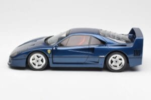 Ferrari F40 Zils GT Spirit 1:18 GT914 Sveķi — attēls 3 no 6