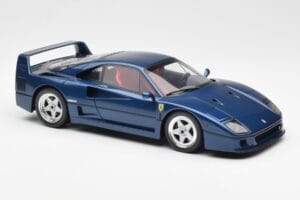 Ferrari F40 Zils GT Spirit 1:18 GT914 Sveķi — attēls 4 no 6