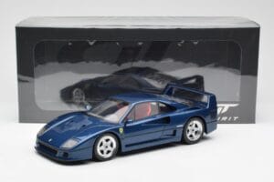 Ferrari F40 Zils GT Spirit 1:18 GT914 Sveķi — attēls 6 no 6