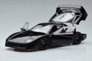 Ferrari F40 Lightweight Melns Kyosho 1:18 08412BK Metāls — attēls 2 no 12
