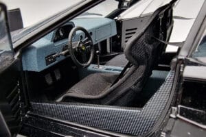 Ferrari F40 Lightweight Melns Kyosho 1:18 08412BK Metāls — attēls 11 no 12