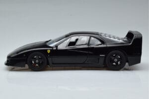 Ferrari F40 Lightweight Melns Kyosho 1:18 08412BK Metāls — attēls 5 no 12