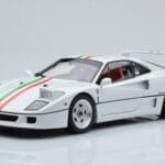 Ferrari F40 Pērļu Balts Italy Kyosho 1:18