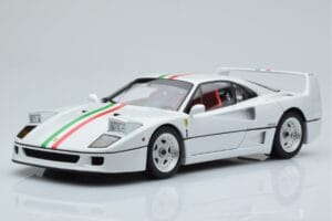 Ferrari F40 Pērļu Balts Italy Kyosho 1:18