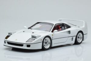 Ferrari F40 Pērļu Balts Kyosho 1:18