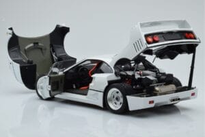 Ferrari F40 Pērļu Balts Kyosho 1:18 08416PW-G Metāls — attēls 5 no 8