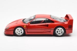 Ferrari F40 Sarkans GT Spirit 1:18 GT291 Sveķi — attēls 2 no 5