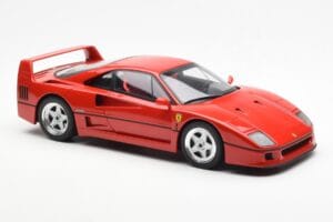 Ferrari F40 Sarkans GT Spirit 1:18 GT291 Sveķi — attēls 4 no 5