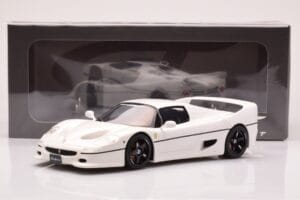 Ferrari F50 LBWK Liberty Walk Balts GT Spirit 1:18 GT437 Sveķi — attēls 6 no 6