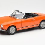 Fiat 124 BS Oranžs Sun Star 1:18