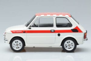Fiat 126 Abarth Balts MCG 1:18 MCG18325 Metāls — attēls 3 no 6