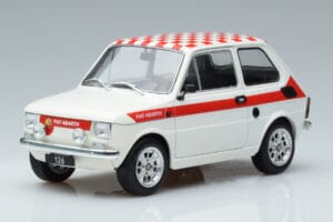 Fiat 126 Abarth Balts MCG 1:18 MCG18325 Metāls