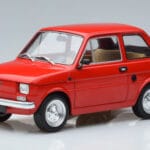 Fiat 126 Sarkans MCG 1:18 MCG18323 Metāls