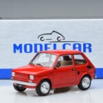 Fiat 126 Sarkans MCG 1:18 MCG18323 Metāls - image 6 of 6