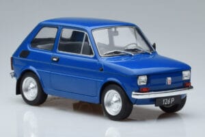 Fiat 126P Zils MCG 1:18 MCG18324 Metāls — attēls 4 no 6