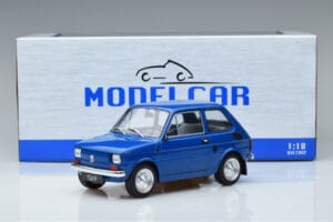 Fiat 126P Zils MCG 1:18 MCG18324 Metāls — attēls 6 no 6