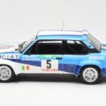 Fiat 131 Abarth #5 Team Fiat Works Rally Portugal 1980 Kyosho 1:18 08376A Metāls - image 4 of 8