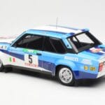 Fiat 131 Abarth #5 Team Fiat Works Rally Portugal 1980 Kyosho 1:18 08376A Metāls - image 7 of 8
