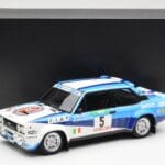 Fiat 131 Abarth #5 Team Fiat Works Rally Portugal 1980 Kyosho 1:18 08376A Metāls - image 8 of 8