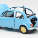 Fiat Nuova 500 Celeste Zils Kyosho 1:18 - image 5 of 8