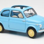 Fiat Nuova 500 Celeste Zils Kyosho 1:18 - image 6 of 8
