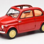Fiat Nuova 500 Coral Sarkans Kyosho 1:18